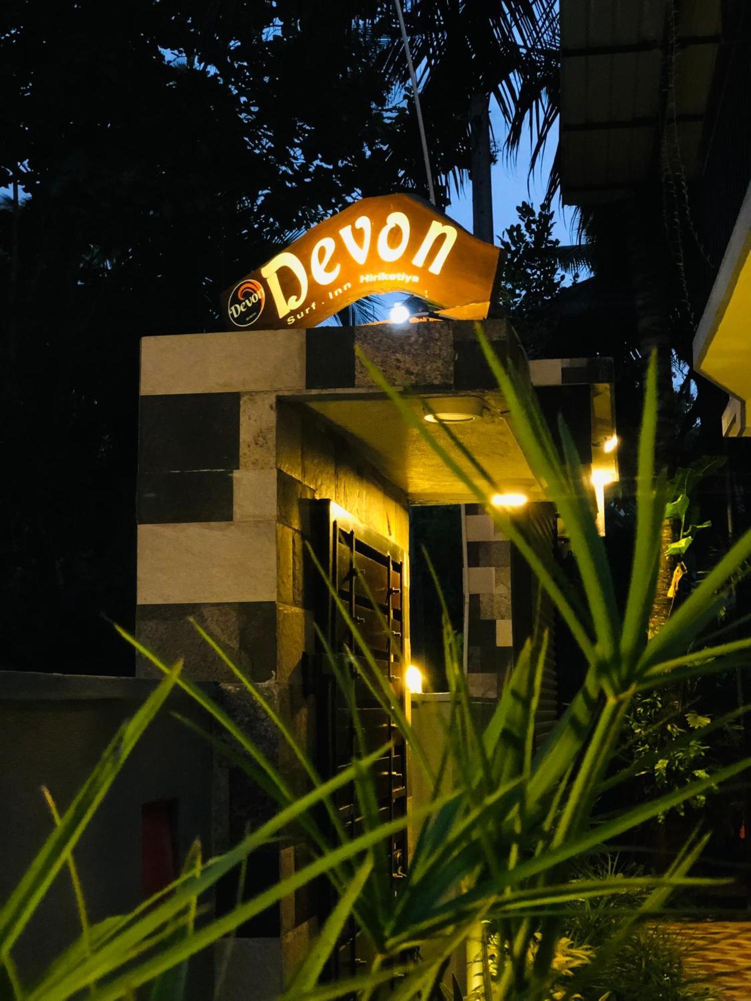 Devon Surf . Inn - Hiriketiya ديكويلاّ تين المظهر الخارجي الصورة